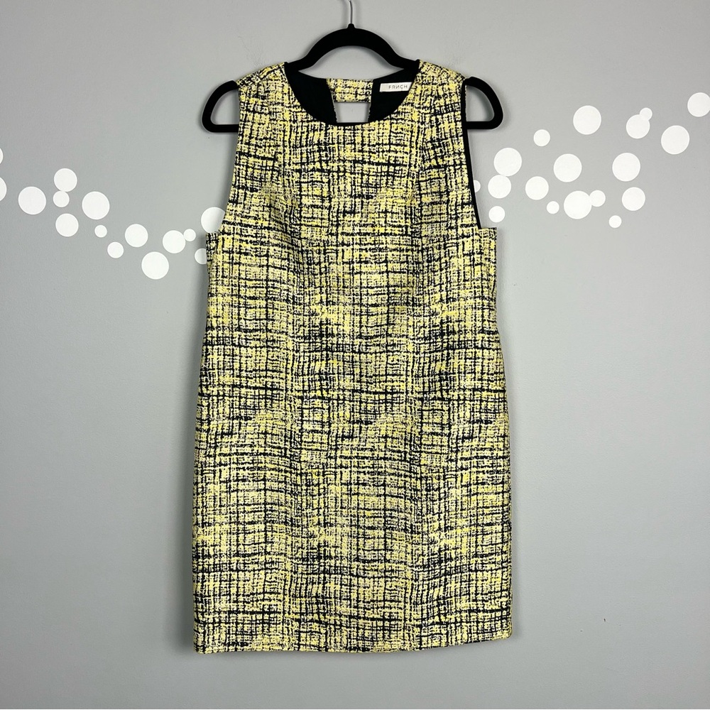 FRNCH Gingham Sleeveless Dress Size L